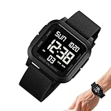 reloj carrera tag heuer Visualización de fecha optimizada: Equipado con una pantalla de fecha inteligente, el reloj deportivo digital incluye una ventana de calendario integrada que permite verificar la fecha de manera rápida y sin esfuerzo, mejorando la productividad en las rutinas diarias como reuniones, entrenamientos o planificación de viajes sin distracciones innecesarias.