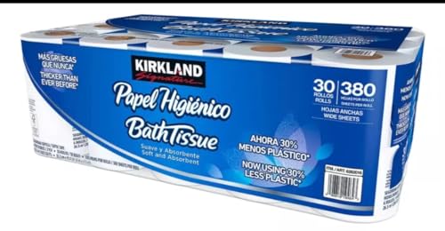 Hogar, Home KIRKLAND - Unknown Signature - Papel de baño (2 Capas, 425 Hojas, 30 Rollos 30 Rollos)