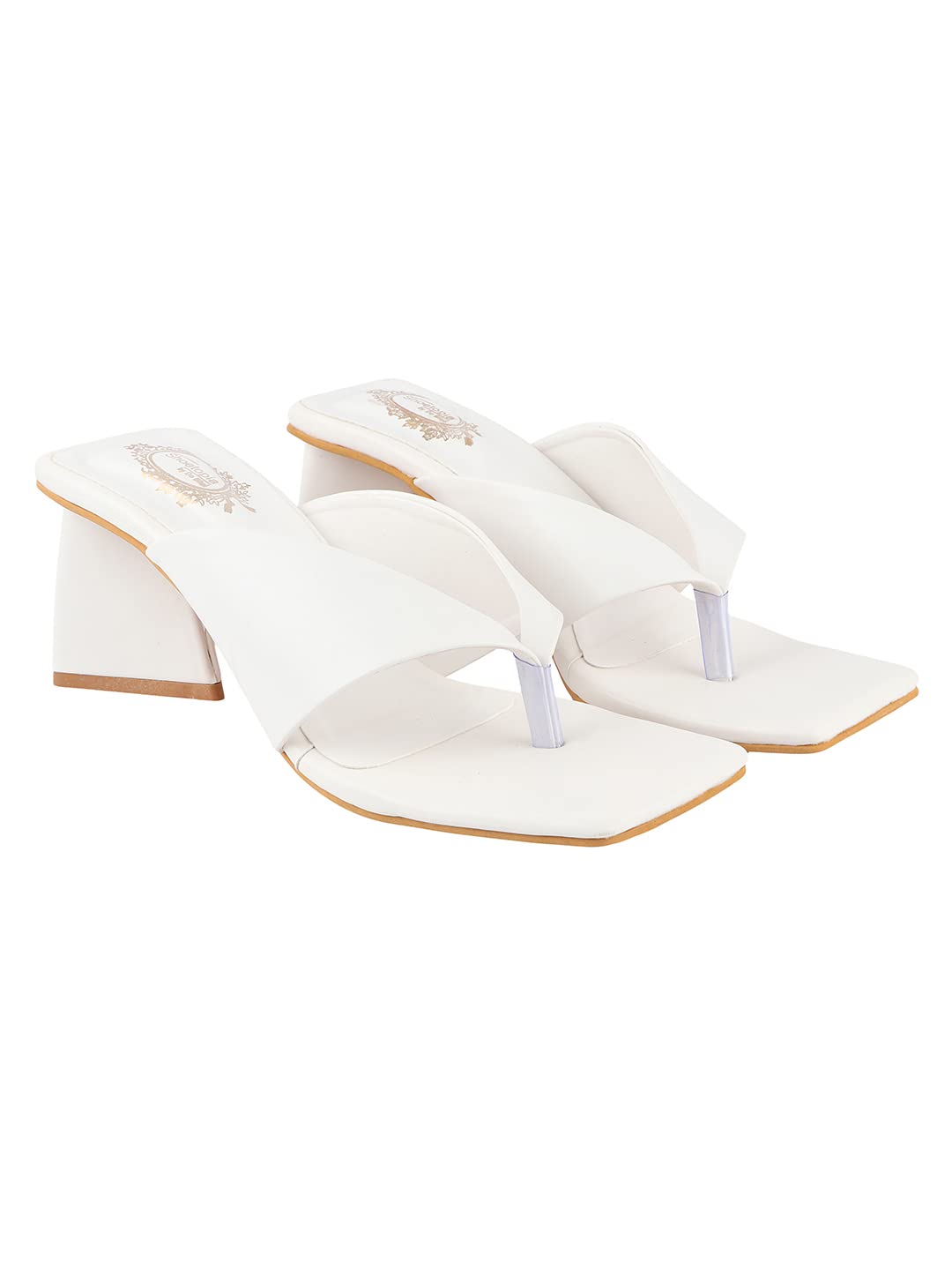 Shoetopia Women & Girls Comfortable Casual Block Heels/Chic/White/UK3 (B0BJ95MB5W) Amazon Price History, Amazon Price Tracker