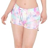 [FELLOW] フェロー レディース サーフパンツ ショート丈 水着 ボードショーツ ショートパンツ ハーフパンツ 海 プール 水陸両用 タイダイ Lサイズ