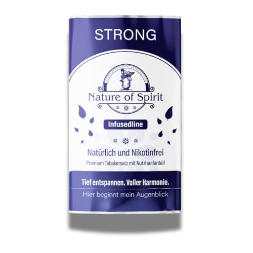Nature of Spirit – Strng 8% Hanf – 25 g – Premium Hanfteemischung – 100% Natur, frei von...