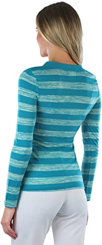 Image of ToBeInStyle Women's Classic Long Sleeve V-Neck Pullover Sweater