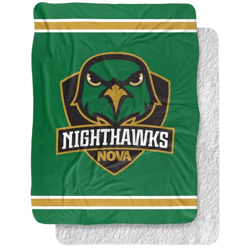 NOVA Blanket, 60"x80" Primary Logo, Sherpa Super Soft Throw