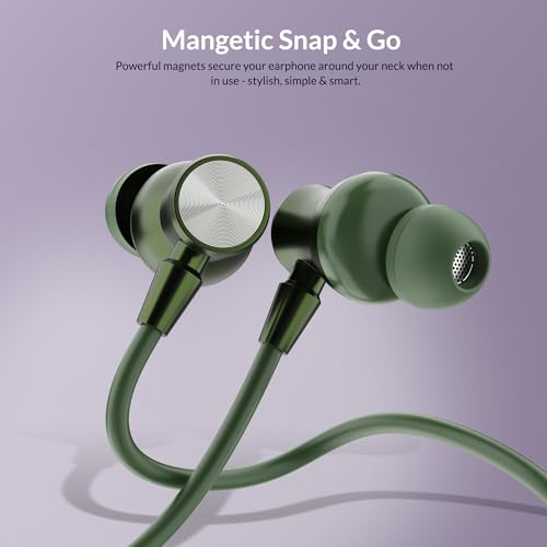 Image of AROMA HF1007 Type C Wired Earphone with HD Quality in-Line Mic,12mm Driver Hi-Res Wired