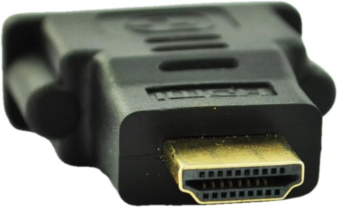 Black Dual Link DVI-I Female to HDMI