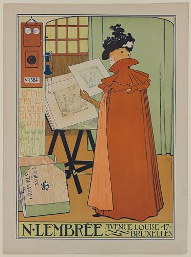 Toile Théo Van Rysselberghe 60x90 pour décorer un grand mur vide