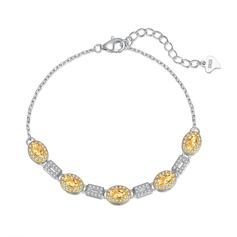 Bracelet en argent sterling 925 pour illuminer vos dîners de gala et grands banquets