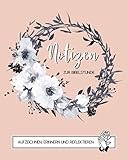  Notizen zur Bibelstunde:: Glaubens-Tagebuch zum Eintragen, Achtsamkeitstagebuch zum Aufzeichnen von Gottesdiensten, Erinnern und Reflektieren, Bibel Notizbuch  20,3 x 25,4 cm  christliches Geschenk