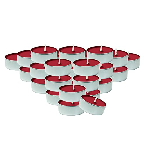 Decorrack 30 Tealight Candles, Apple Cinnamon Scented, Pleasant Fragrance Candle, Long Lasting Air Freshener (Pack Of 30) #TOP1