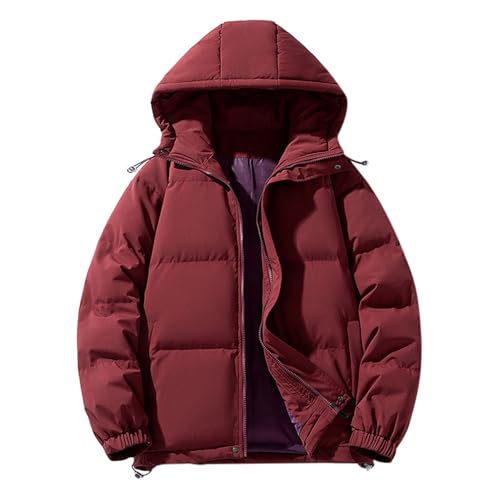 Doudoune Chaude D'hiver Pour Femme Homme Mode Veste Matelassée Manteau À Capuche Hiver Épaissir Parâ€¦ – Vignette