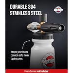 Automatic Foam Cannon Mount - 304 Stainless Steel - Automatic Quick Connect - Image 2