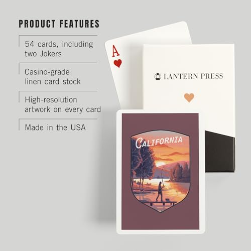 Naipes California This is Living Poker 52 cartas miniatura 3