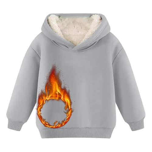 KAGAYD Kids Boys Girls Hoodies Unisex Kids Soft Pullover Hooded Sweatshirt Basic Hoodies Sportswear Boys'3