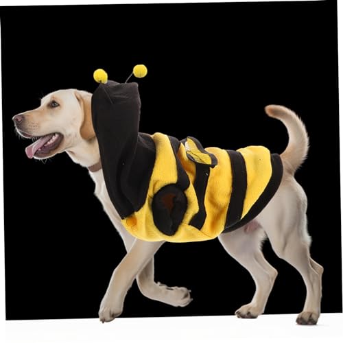 Disfraz Bee para perros talla XS negro miniatura 2