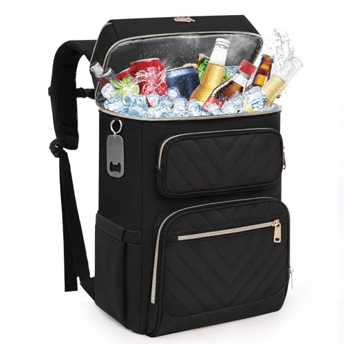 Image of Backpack Cooler Insulated Leakproof, Soft Cooler for Outdoor Camping Hiking