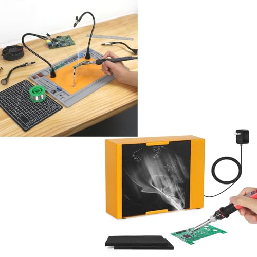 Magnetic Helping Hands Soldering Station with Solder Fume Extractor