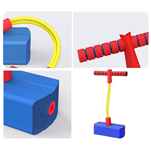 shamjina Pogo Jumper de Espuma Fácil de Transportar - Seguro E Divertido Pula-pula para Todas As Cri