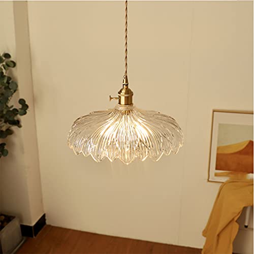 Lámpara de araña para pasillo oscuro con cristal brillante retro 5