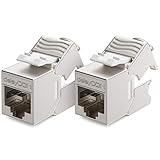 Anschluss: 1x RJ45 Buchse + 1x Netzwerk Rohkabel // STP geschirmt // Bis 10 Gbit/s