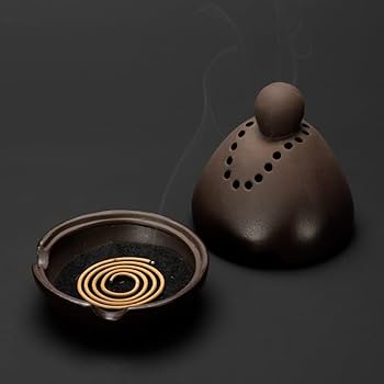 Handgemaakte Japanse Wierook Set met Brander - 120 Groene Yangting Stokjes