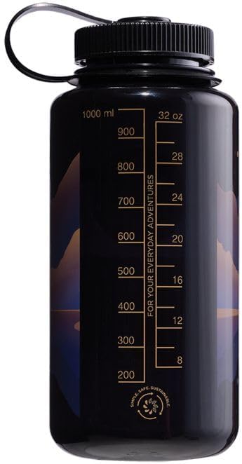 Nalgene Sustain 32 oz. Wide Mouth Water Bottle - Landscape Moonset
