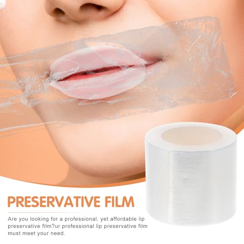 Ciieeo 4 Rollen Transparente Augenbrauen Folie für Microblading und Brow Lamination, Einweg Tattoo Abdeckfolie Rollen für Permanent Make-Up und Paste Versiegelung