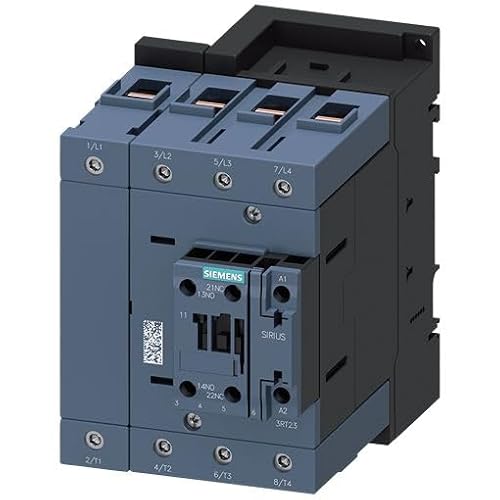 Siemens SIRIUS 3RT23 - Protezione di potenza 220 V, bobina AC, 4 poli, 400 V/​140 A, 1 apertura + 1 chiusura