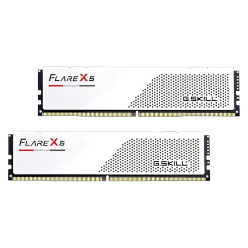 G.Skill DIMM 32 GB DDR5-6000 2x 16 Dual-Kit weiss F5-6000J2836G16GX2-FX5W Flare X5 (F5-6000J2836G16GX2-FX5W)