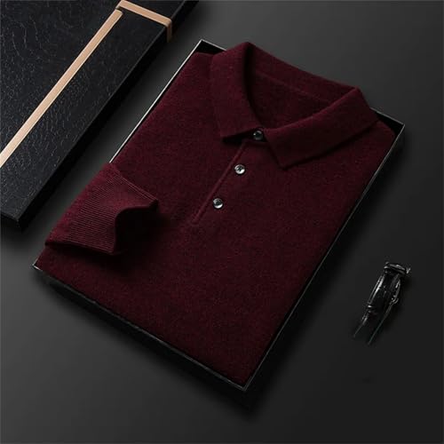 Men's Wool Fashion Tops Winter Retro Oversized Knit Pullover3