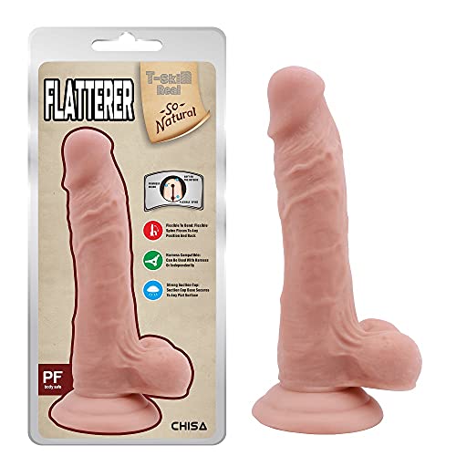 Gode ventouse toucher peau Flatterer pour plaisir solo
