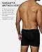 DANISH ENDURANCE Bóxers para Hombres Pack de 3 (Negro, Large)
