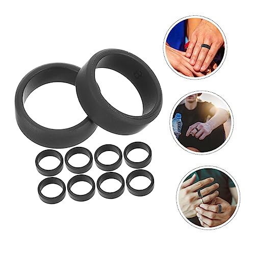 Anillas de silicona flexibles para ejercicio 10 piezas miniatura 2