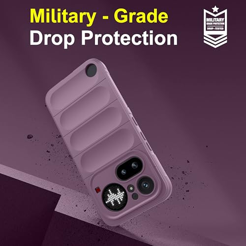 Image of Zapcase Back Case Cover for Nothing Phone (4a) Pro | Compatible for Nothing Phone (4a) Pro Back Cover | Liquid Silicon Magic Case with Camera Protection | Lavender