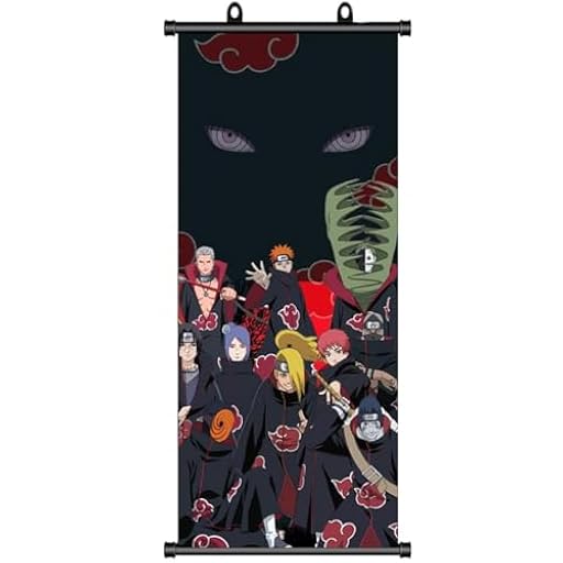 ZPPLD Cuadro Enrollable de Naruto - Póster Grande de Anime Akatsuki - Figura de Anime, Videojuego, Manga - Decoración de Pared en Tela - 70 x 30 cm | Ya disponible en tu tienda friki favorita! En mundofriki.es! ZPPLD Cuadro Enrollable de Naruto - Póster Grande de Anime Akatsuki - Figura de Anime, Videojuego, Manga - Decoración de Pared en Tela - 70 x 30 cm | Ya disponible en tu tienda friki favorita! En mundofriki.es!