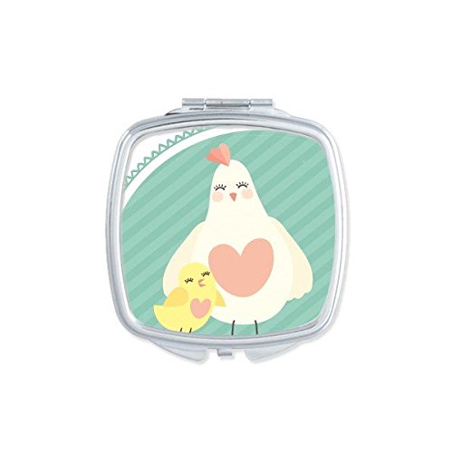 Miroir de poche mignon pour corriger son maquillage partout durant les fêtes