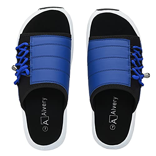 Buy Alvery Men's Fashion Stylish Casual Slipper Slides u0026 Flip Flop Sliders  at Amazon.in