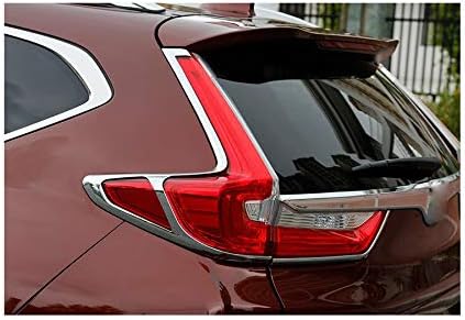 2Pcs ABS Chrome Car Rear Taillight Cover Lamp Cover Trim Decorate Cover for Honda CRV CR-V 2017 2018 2019 2020 2021 2022