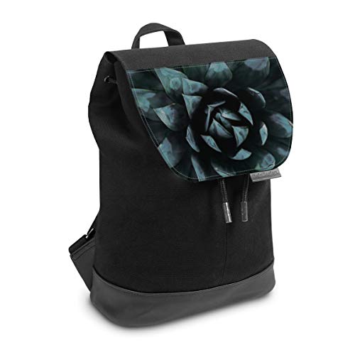 Sac a Dos avec Rabat 30 cm x 20 cm Sac a Dos Quotidien Unisexe Sac a Dos Design Fleur Nuit Nature Cover