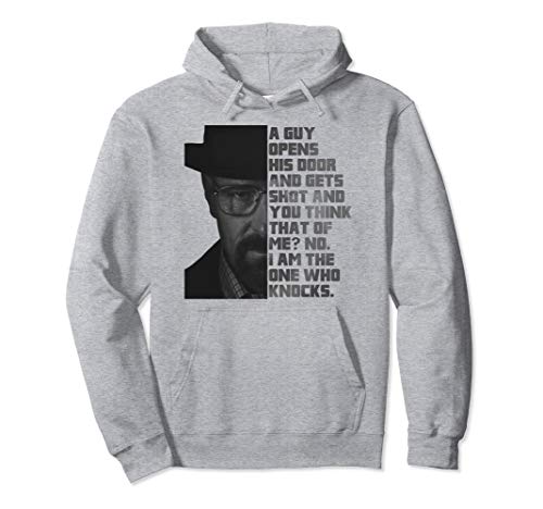 Breaking Bad Walter Quote Portrait Pullover Hoodie