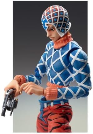 Miniatura 3 de Medicos JoJo's Bizarre Adventure Parte 5--Golden Wind Guido Mista & Sex Pistols Super Action Statue (Lanzado)
