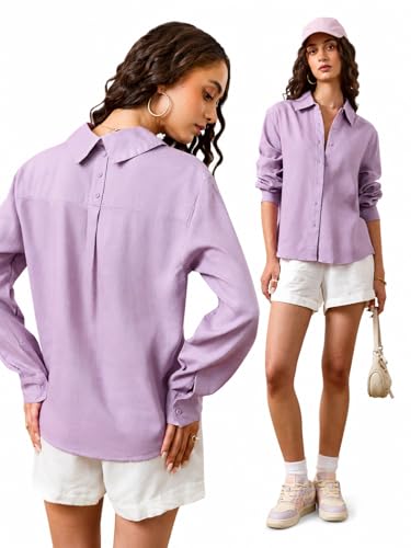 Chemise longue respirante en lyocell durable pour un confort léger toutes saisons