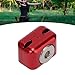 Qiilu Drop Away Rest Clamp Buckle Rest Clamp Buckle Rest Cable Clamp Buckle Metal Fastener Clip Archery Bowstring Adjustment Knob for Drop (Red)