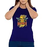 Photo Gallery barber shop skull graphic maglietta da donna x-large Photo Gallery barber shop skull graphic maglietta da donna x-large