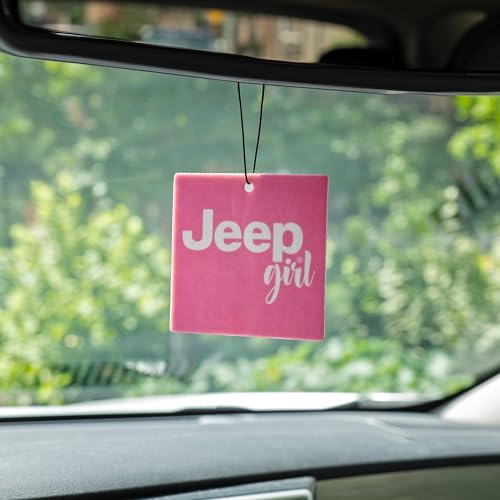Image of Mopar Enthusiast Jeep Girl Car Air Freshener (3 inch x 3 inch) - Officially Licensed