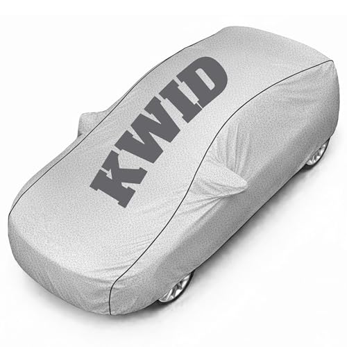 Image of Superior Grade Quality Kwid Cover (All Variants) Car Body Cover - 100% Waterproof Custom Fit with Mirror Pockets | Triple-Stitched Elastic Design, Heat Reflective, Anti-Dust, All-Weather