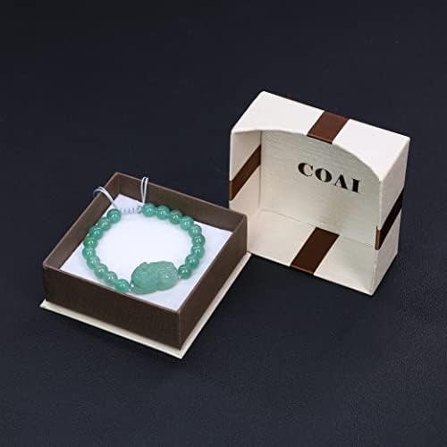 COAI Pixiu Pi Yao Charm Green Aventurine Stone Bracelet