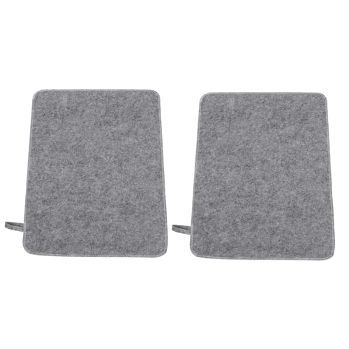 EXQUIMEUBLE 2pezzi Tappetino in per Sauna Vapore Portatile Cuscino per Seduta Assorbente e Isolante per Turco e Doccia Riscaldata