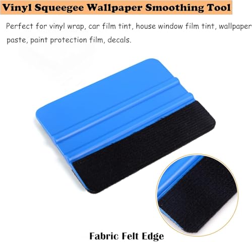 Outil application vinyle anti-bulle pose papier peint lot de 20