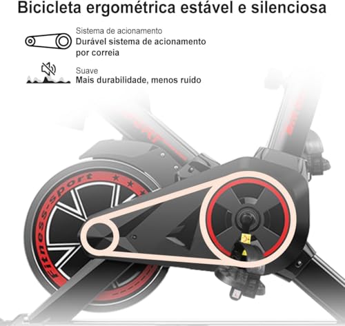 Bicicleta Ergométrica Spinning Sport Bike Aérobico Em Casa KNakasaki
