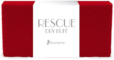 Footnanny Rescue Dry Buffer Pedi-Scrub Foot Buffer Pedicure (Yellow)